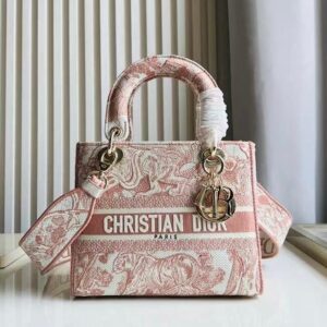 Christian Dior Medium Lady D-Lite Bag – Super Master Quality | Luxury Cannage Quilted Design