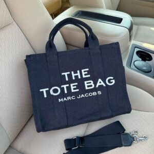 Marc Jacobs Canvas Medium Tote Bag – Super Master Quality | Luxury Zip-Top Tote