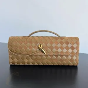Bottega Veneta Andiamo Clutch Bag | Luxury Intrecciato Leather Clutch | Bottega Veneta Official - Luxury Master Copy Dubai