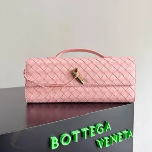 BOTTEGA VENETA Andiamo Clutch | Intrecciato Leather Clutch Bag | Luxury Designer Bag - Luxury Master Copy Dubai
