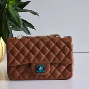 Brown lambskin Chanel Classic Flap bag - Luxury Master Copy Dubai