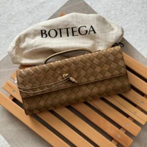 Buy Bottega Veneta Andiamo Clutch Pinecone |Dubai Luxury Items