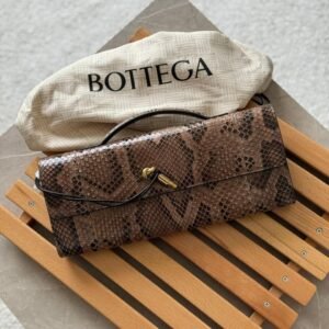 Buy Bottega Veneta Andiamo Clutch Python Fondant |dubai Luxury Items