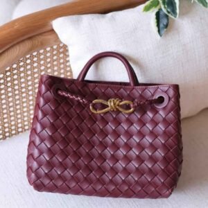 Buy Bottega Veneta Andiamo Small Barolo Intrecciato | Dubai Luxury Items