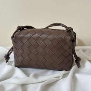 Buy Bottega Veneta Loop Camera Mini Brown Bag