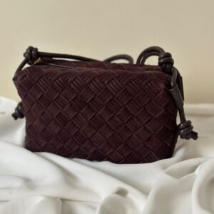 Buy Bottega Veneta Loop Camera Mini Dark Brown Bag