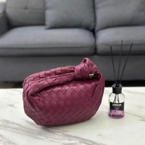 Buy Bottega Veneta Mini Jodie Burgundy Bag