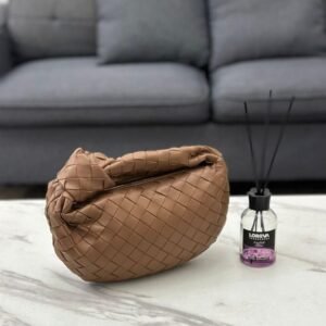Buy Bottega Veneta Mini Jodie Dark Brown Intrecciato Bag