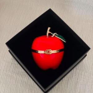 Buy Chanel Apple Minaudière Red Chain Clutch Bag