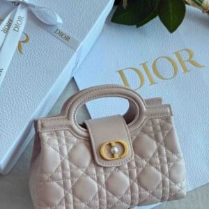 Buy Dior Jolie Mini Bag Powder Pink Lambskin | Dubai Luxury Items