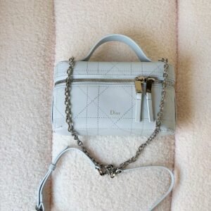 Buy Dior Trianon Soft Vanity Mini Bag Baby Blue Lambskin