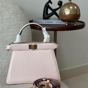 Buy Fendi Peekaboo ISeeU Petite Pale Pink | Dubai Luxury items