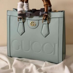 Buy Gucci Diana Small Tote Mint Green Leather Bag