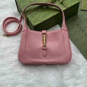 Buy Gucci Jackie 1961 Medium Shoulder Bag Pink Calfskin