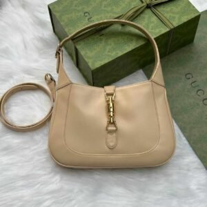 Buy Gucci Jackie 1961 Shoulder Bag Medium Beige Calfskin