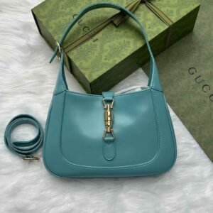 Buy Gucci Jackie 1961 Shoulder Bag Medium Turquoise Blue