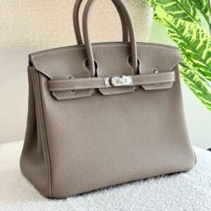 Buy Hermes Birkin 25CM Etoupe Togo Leather Handbag