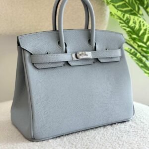 Buy Hermes Birkin 25CM Gris Pantin Togo Leather Handbag