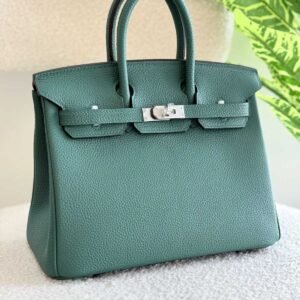 Buy Hermes Birkin 25CM Malachite Togo Leather Handbag