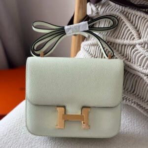 Buy Hermes Constance 18 Vert Fizz Epsom Leather