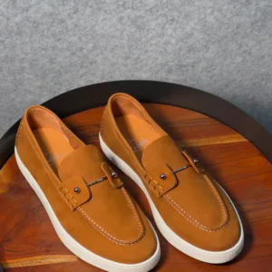 Christian Louboutin Chambeliboat Suede Boat Shoes - Luxury Master Copy Dubai