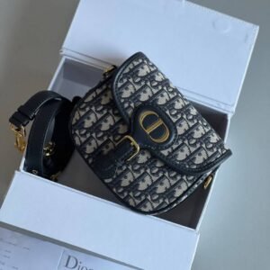 Dior Bobby East-West Blue Dior Oblique Jacquard Bag - Dubai Luxury Items