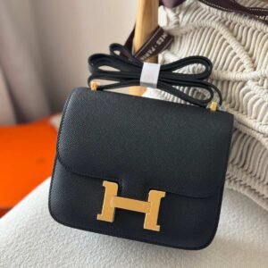 Hermes Constance 18 Black Epsom Leather - Dubai Luxury Items