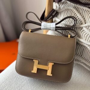 Hermes Constance 18 Etoupe Epsom Leather - Dubai Luxury Items