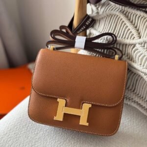Hermes Constance 18 Gold Epsom Leather - Dubai Luxury Items