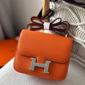 Hermes Constance 18 Orange Epsom Leather - Dubai Luxury Items