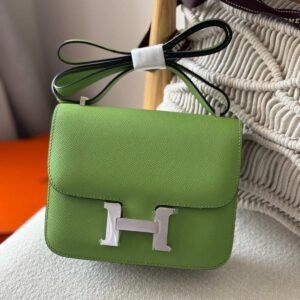 Hermes Constance 18 Vert Yucca Epsom Leather - Dubai Luxury Items