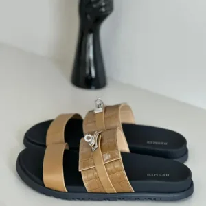 HERMES Jackson Slides - Luxury Master Copy Dubai