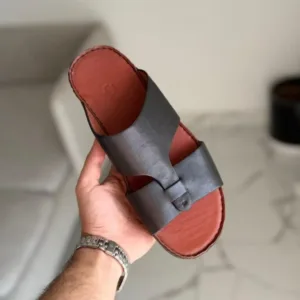 Loro Piana Buckle Leather Slides - Luxury Master Copy Dubai