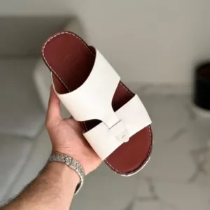 Loro Piana Buckle Leather Slides - Luxury Master Copy Dubai