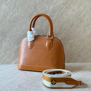 Louis Vuitton Alma BB Honey Gold Epi leather Handbag - Dubai Luxury Items