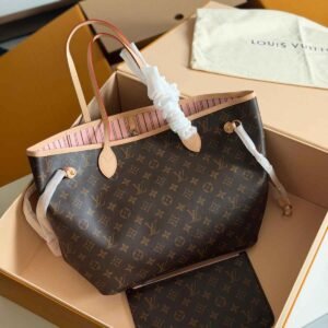 Louis Vuitton Neverfull MM Monogram Canvas Tote Bag - Dubai Luxury Items
