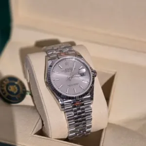 Rolex Datejust 36 watch Oystersteel and white gold - Luxury Master Copy Dubai