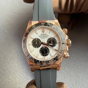 Rolex Daytona Cosmograph Daytona OysterFlex Rose Gold Meteorite Dial - Luxury Master Copy Dubai