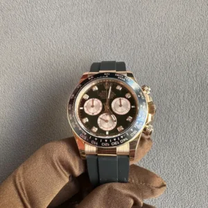 Rolex Daytona NEW 2024 Daytona BLACK DIAMOND DIAL - Luxury Master Copy Dubai