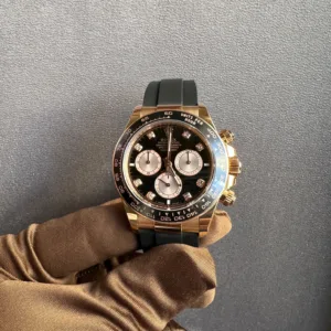 Rolex Daytona NEW 2024 Daytona BLACK DIAMOND DIAL - Luxury Master Copy Dubai