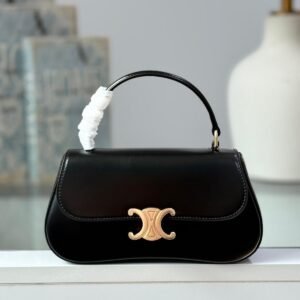Shop Celine Handbag Teen Lola Black Calfskin | Dubai Luxury Items