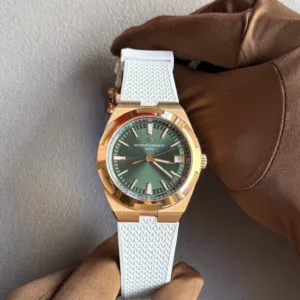 Vacheron Constantin Overseas 4520V/210R-B967 Automatic Rose Gold Green Dial 41mm - Luxury Master Copy Dubai