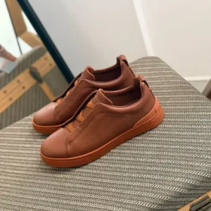 Zegna Triple Stitch low-top Sneakers - Luxury Master Copy Dubai